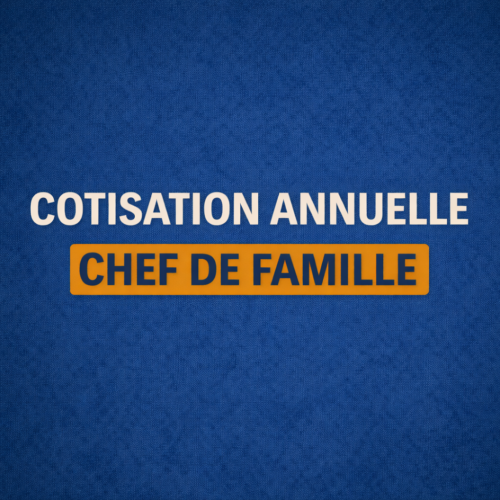Cotisation Chef Famille