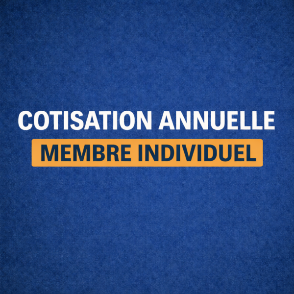 Cotisation Membre Individuel